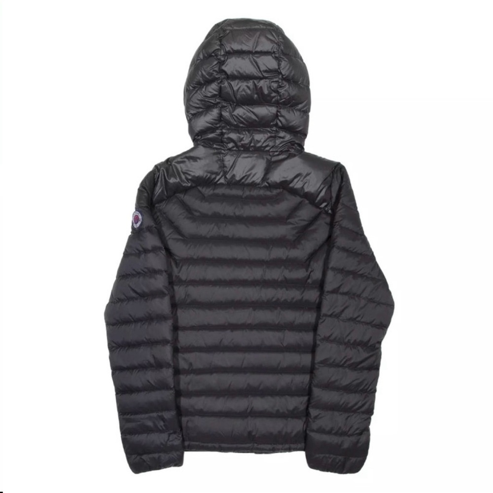 Abercrombie Men's Black Hooded Puffer Jacket - Picture 4 of 6